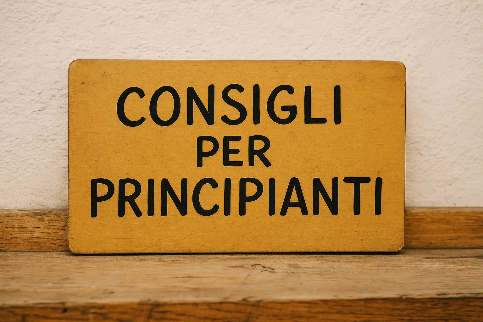 Consigli per Principianti