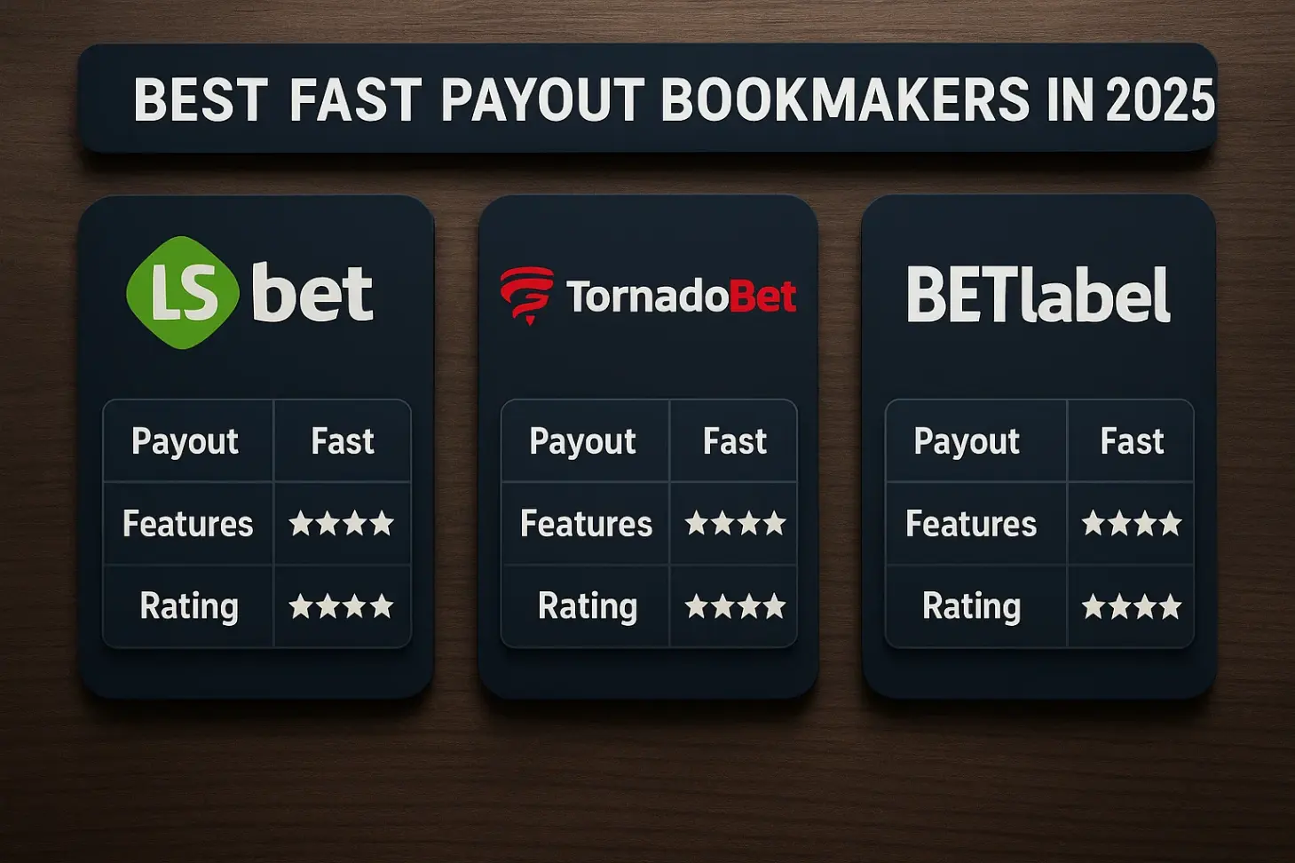 Le migliori piattaforme di scommesse con pagamenti rapidi nel 2025: confronto tra LSbet, TornadoBet e Betlabel
