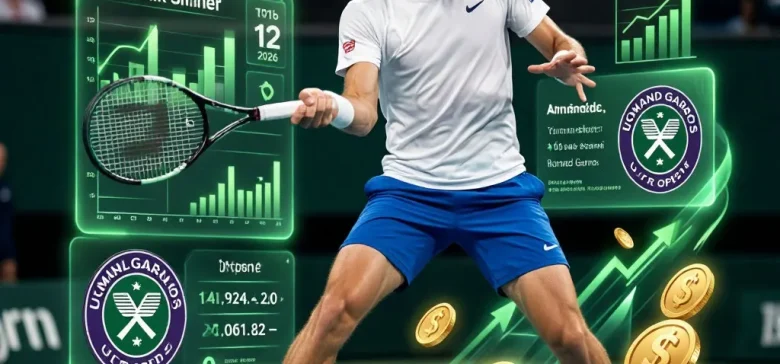 Scommesse sul tennis nel 2026: come puntare su Jannik Sinner e i tornei del Grande Slam