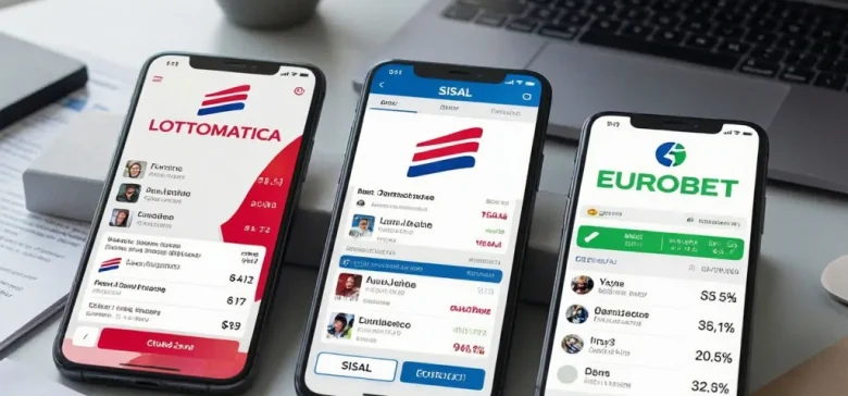 Confronto tra le app dei principali bookmaker ADM: Lottomatica, Sisal, Eurobet