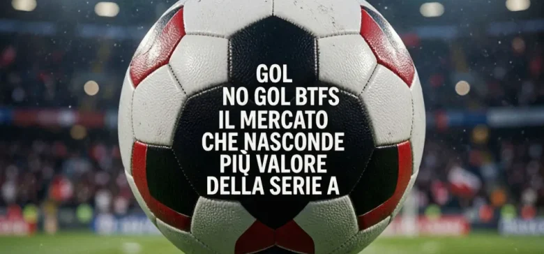 Gol/No Gol (BTTS): il mercato che nasconde più valore della Serie A