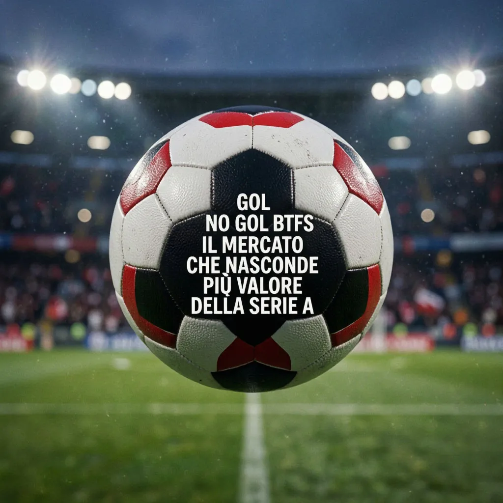 Gol/No Gol (BTTS): il mercato che nasconde più valore della Serie A